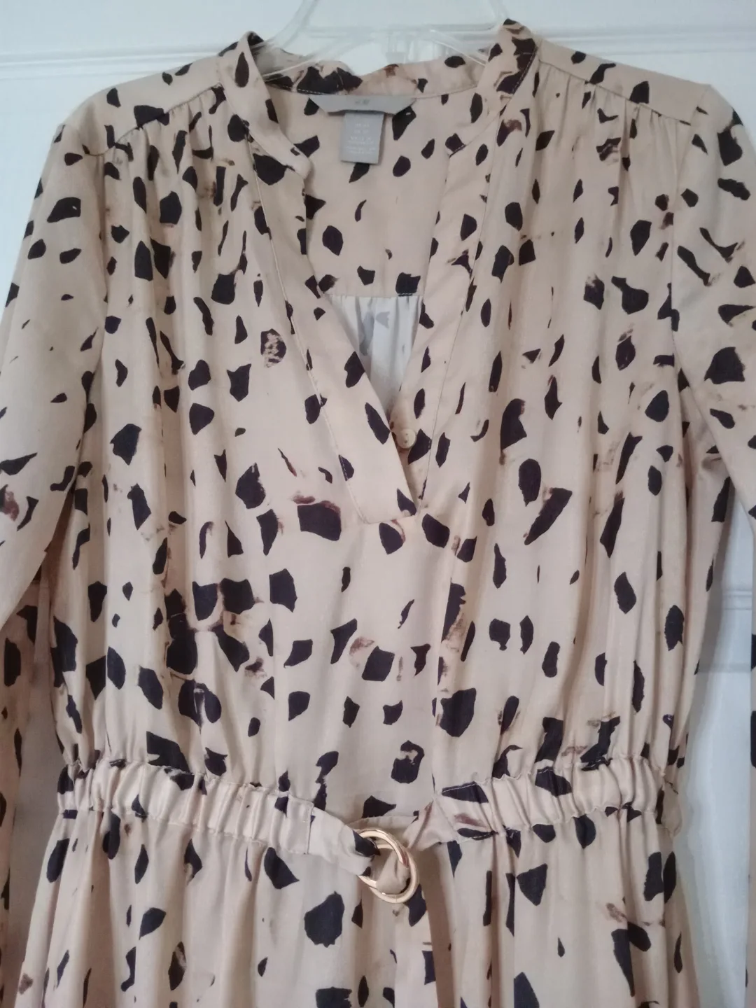 H&M Women's XS Abstract Print Mini Dress image indicator(2)