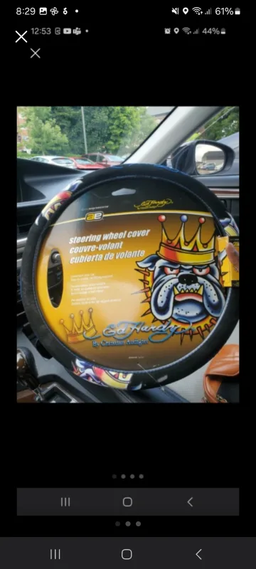 Ed Hardy Steering Wheel Cover 💚 thumbnail
