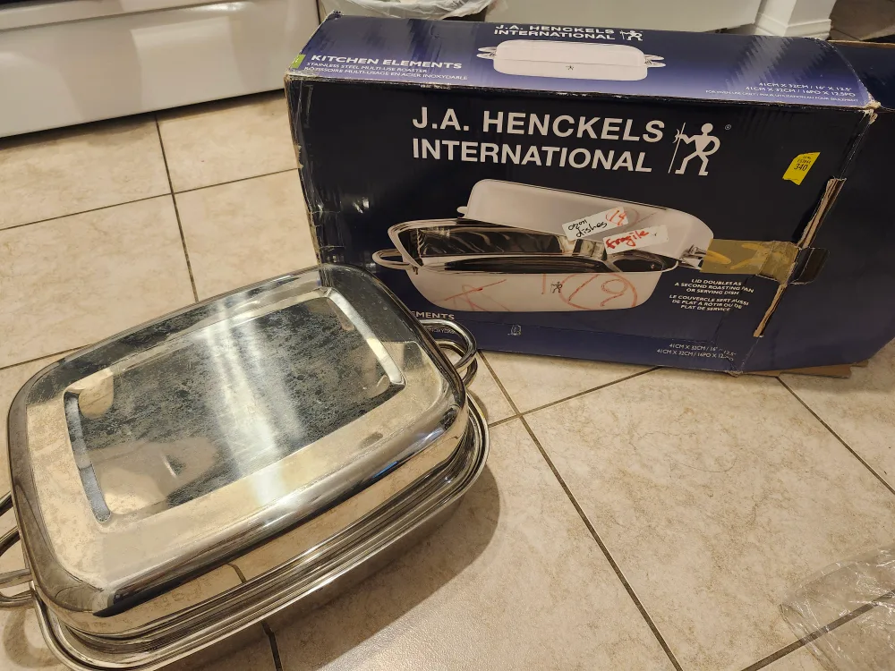 Easter Turkey Roasting Pan with Lid image indicator(2)