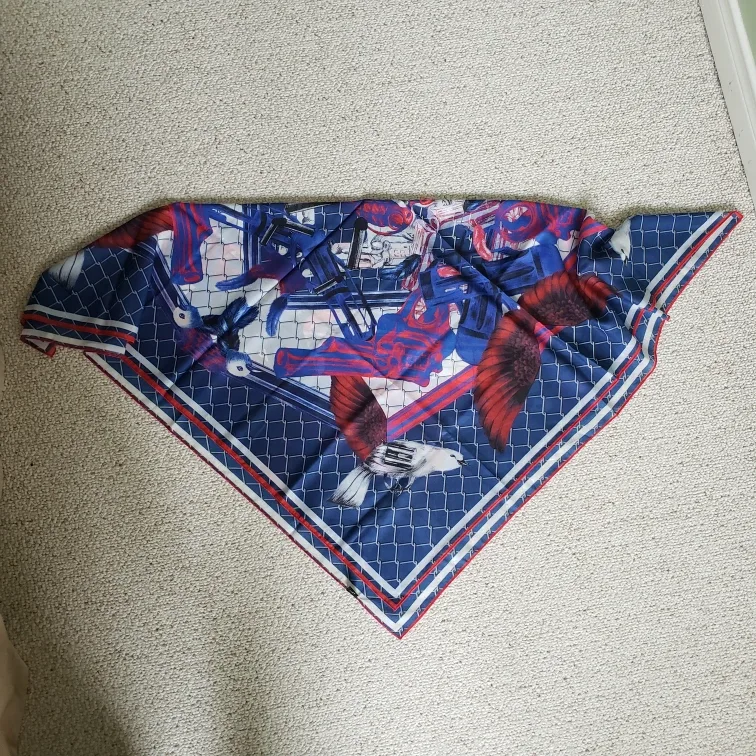 Scarf silk by designer image indicator(3)