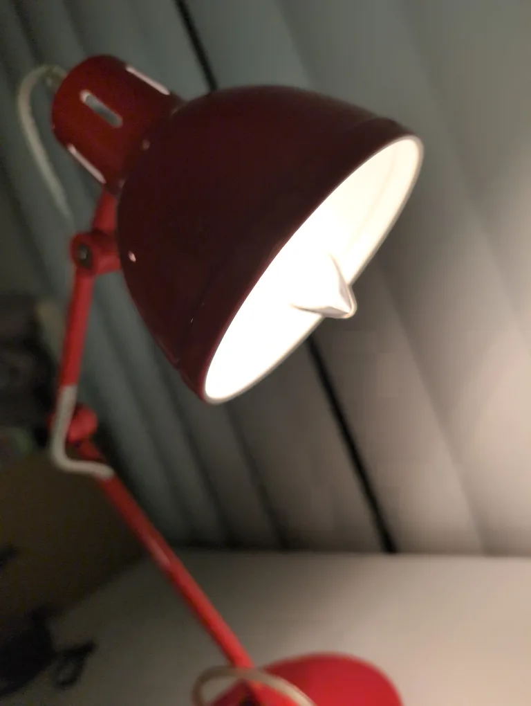 💚 Red Adjustable Desk Lamp image indicator(5)