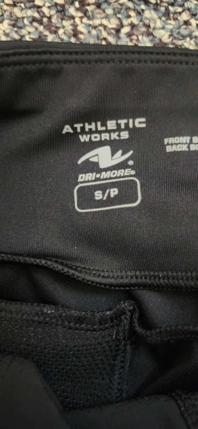 Athletic Works Dri-More Black Capri Leggings Size Small/Petite image indicator(3)