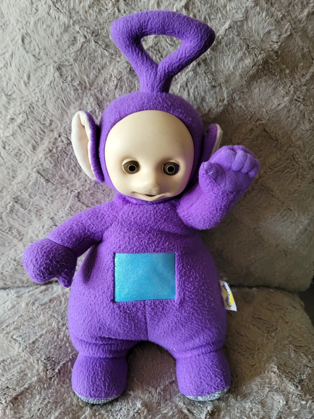 Vintage Teletubbies Tinky Winky Plush Toy thumbnail