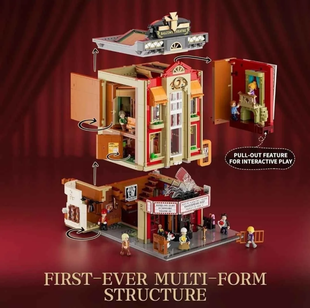 Funwhole Balcony-Theatre Lighting Building Set image indicator(2)