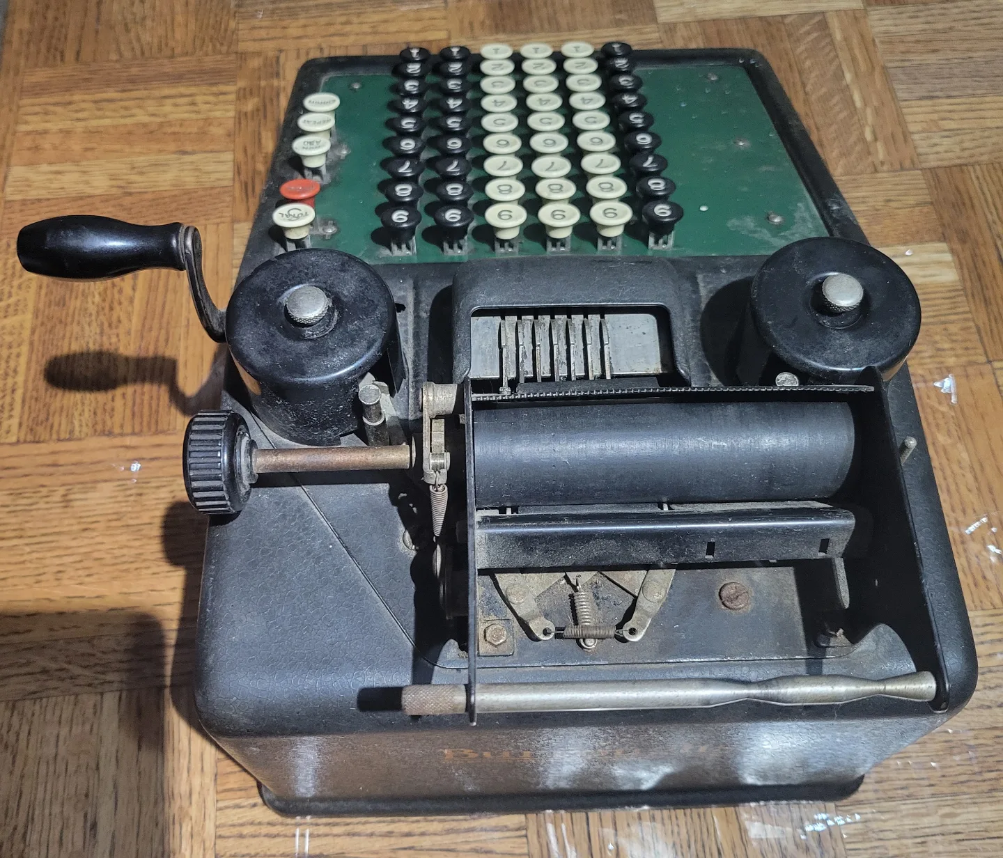 Vintage Burroughs Adding Machine image indicator(2)
