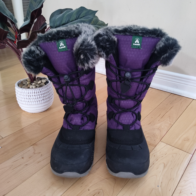 Kamik Momentum2 Girls' Winter Boots - Size 6