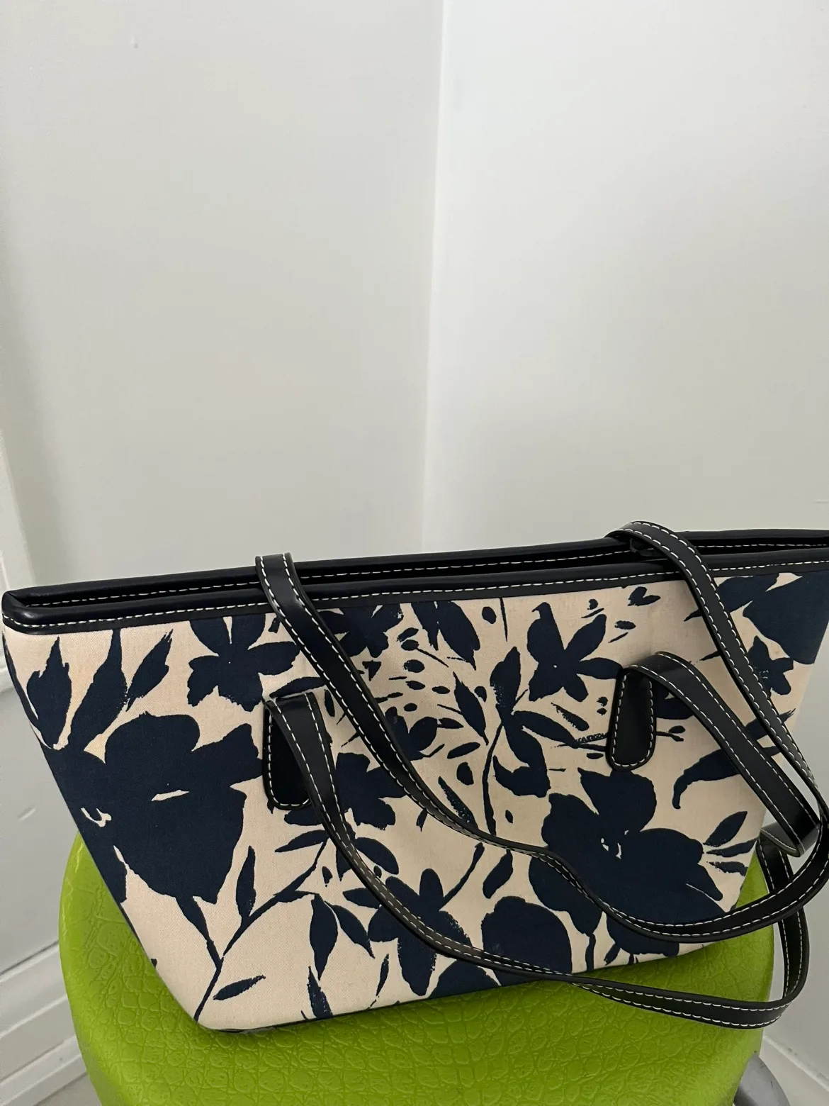 Floral Tote Bag image indicator(2)