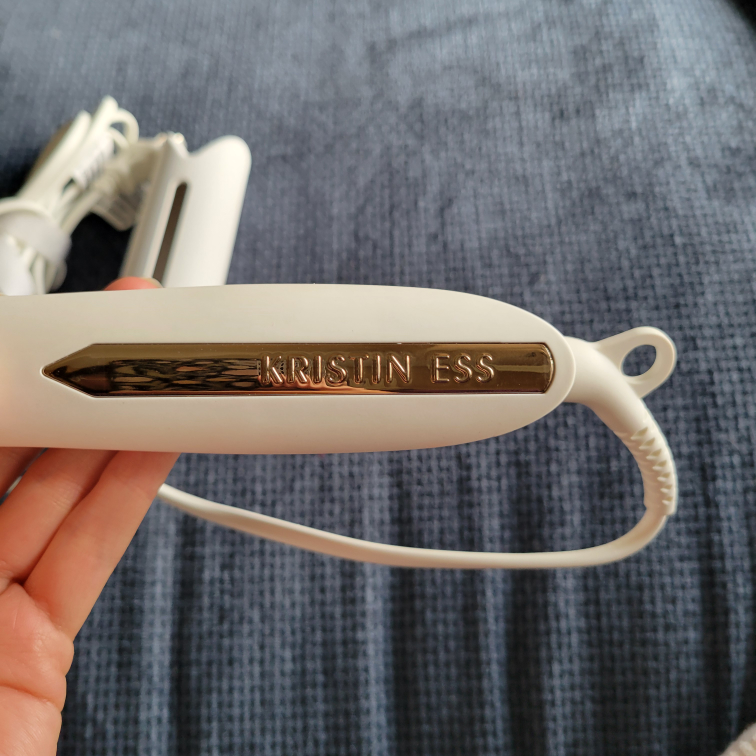 Kristin Ess Hair Straightener - White & Gold - photo 2