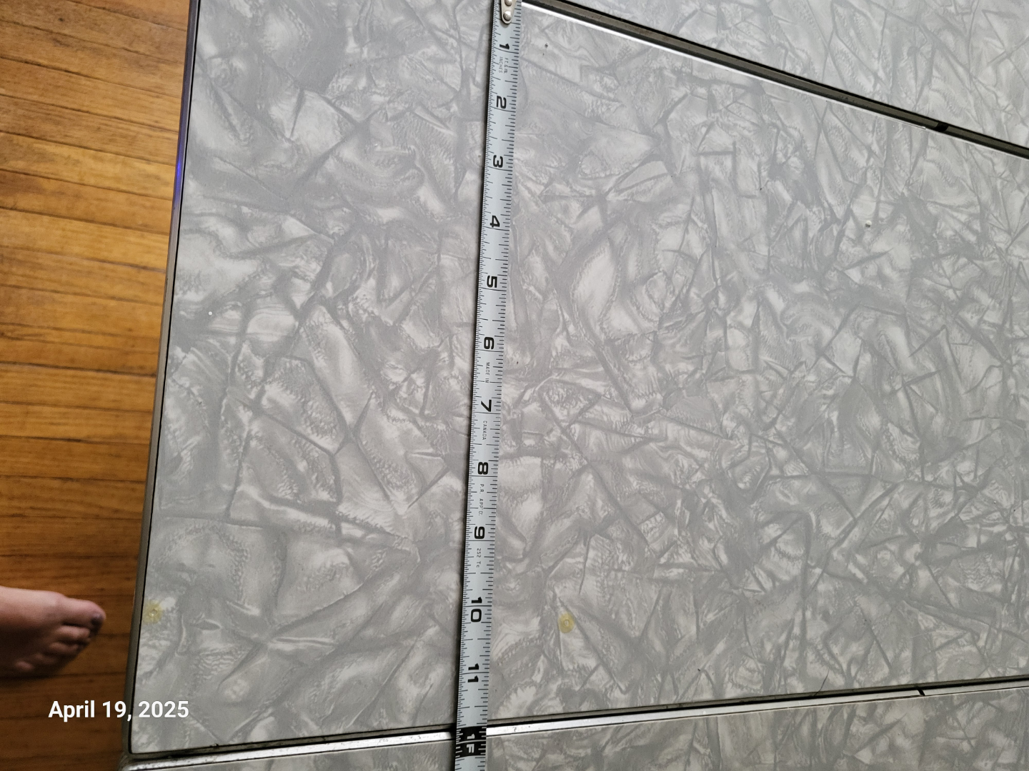 Vintage Chrome and Formica Drop-Leaf Kitchen Table - photo 2