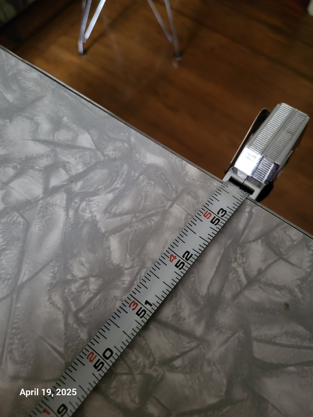 Vintage Chrome and Formica Drop-Leaf Kitchen Table - photo 4