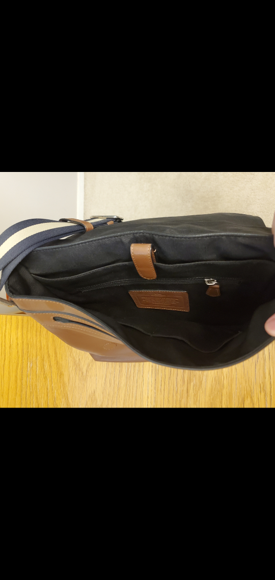 Coach Leather Messenger Bag - photo 2