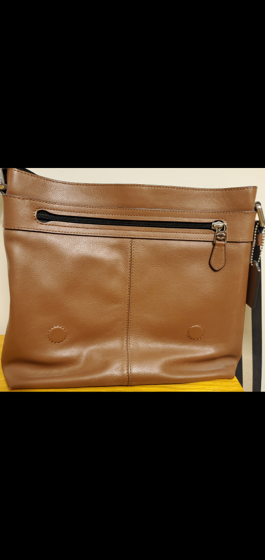 Coach Leather Messenger Bag - photo 3