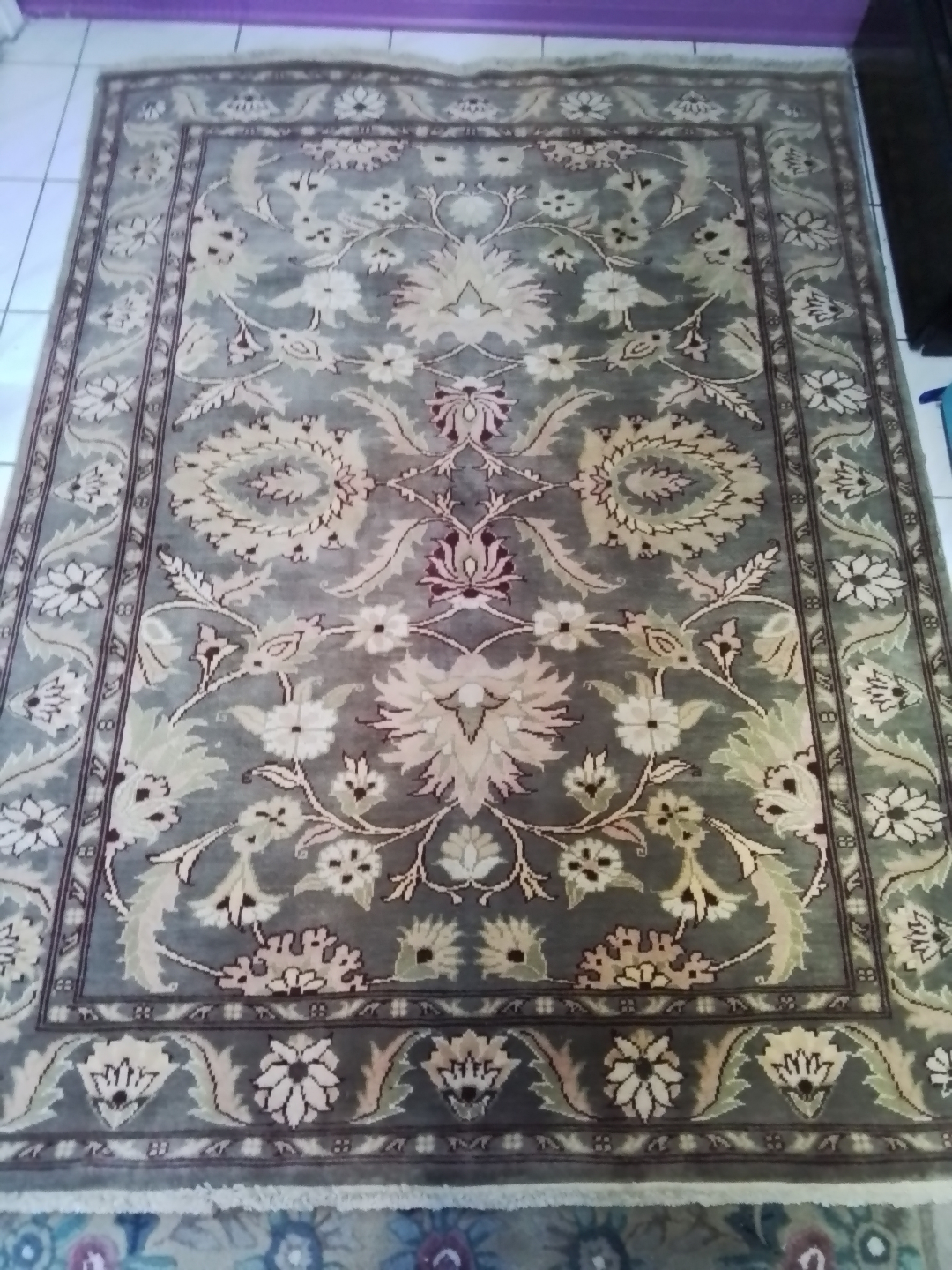 Great Serapi Design Handmade Carpet