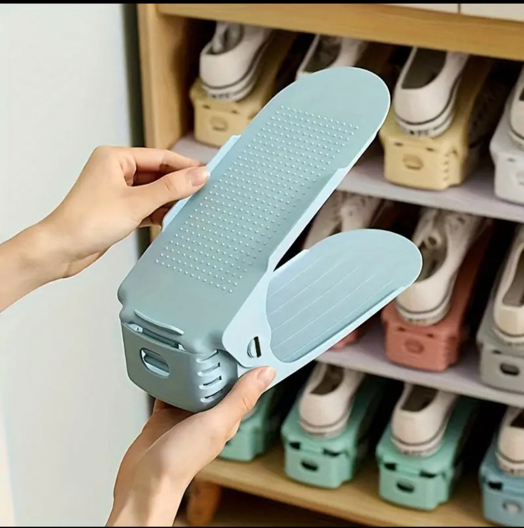 7pcs Shoe Storage Organizer - Double Your Closet Space!