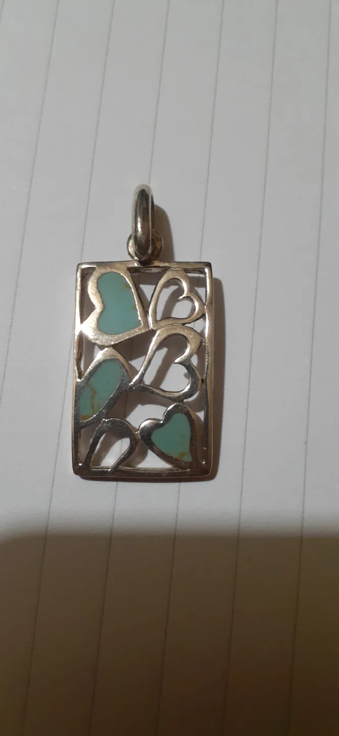 Silver Heart Pendant Charm thumbnail