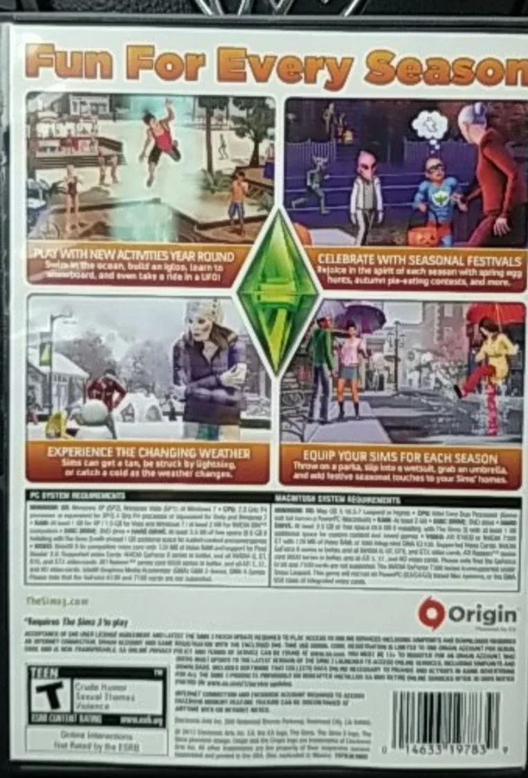 The Sims 3 Seasons Expansion Pack - PC/Mac image indicator(3)