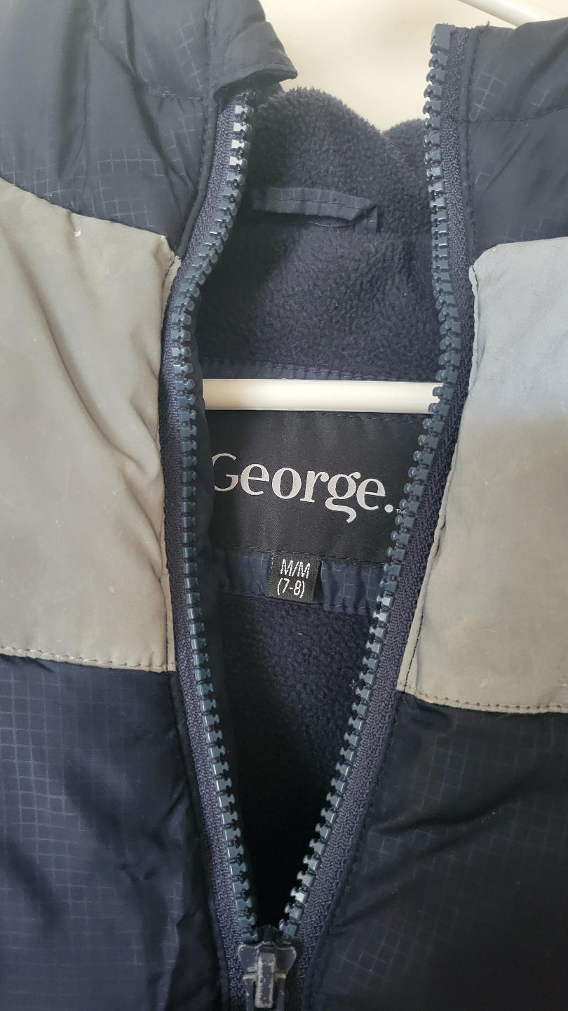 George Boys' Puffer Jacket Size 7-8 - photo 2
