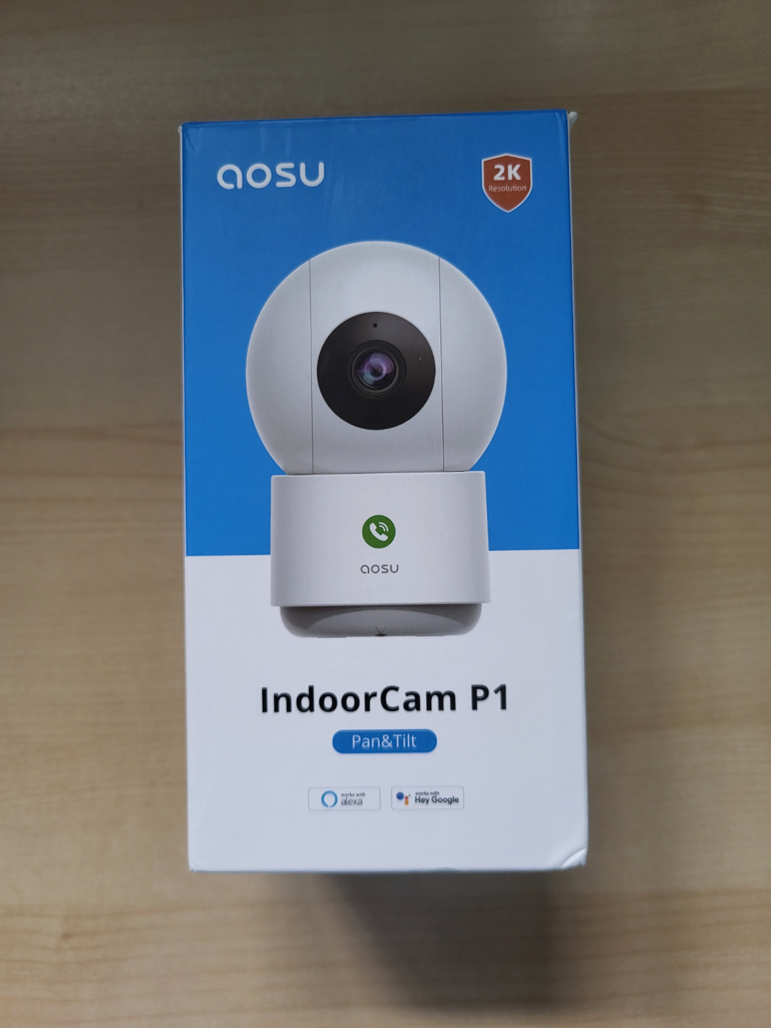 AOSU IndoorCam P1 Pan & Tilt Smart Home Security Camera - photo 2