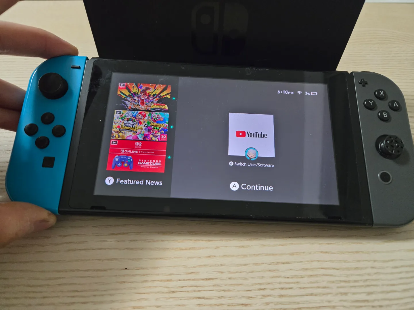 selling nintendo switch "as is" image indicator(2)