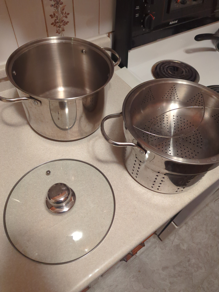 Stainless Steel Steamer Pot with Lid