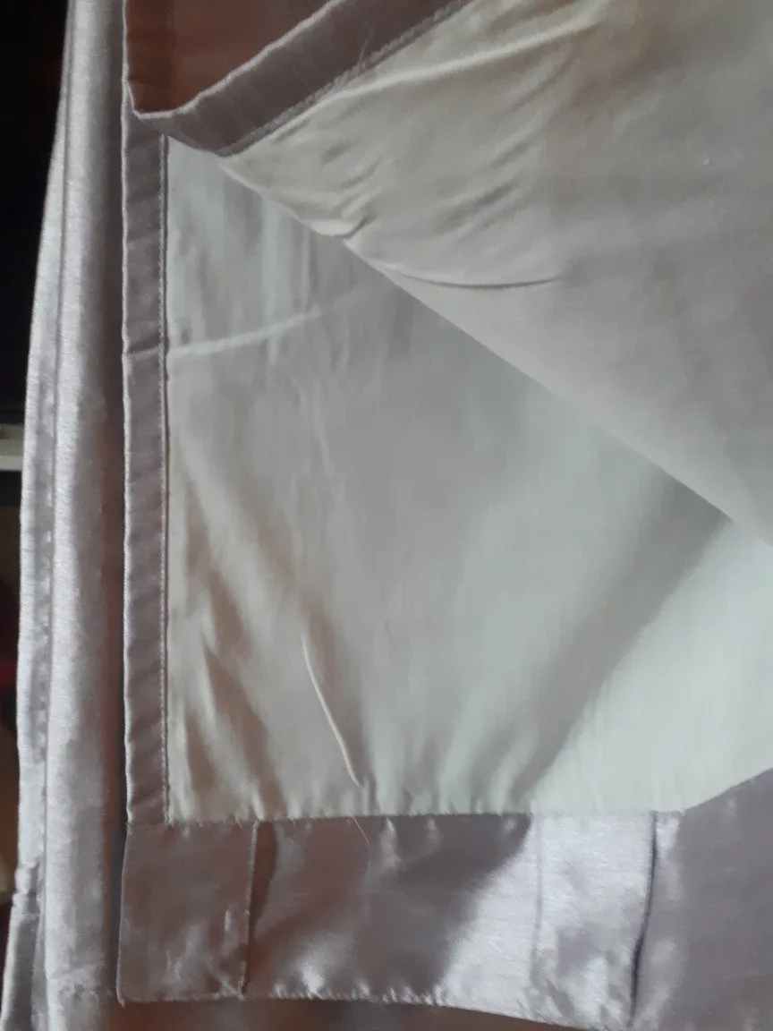 Silver/Purple Curtains - Lined 🧡 image indicator(2)