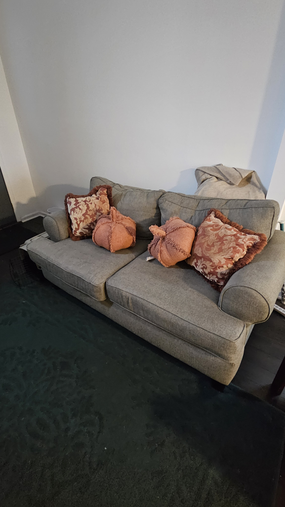 MOVING SALE,Gray Sofa - photo 2