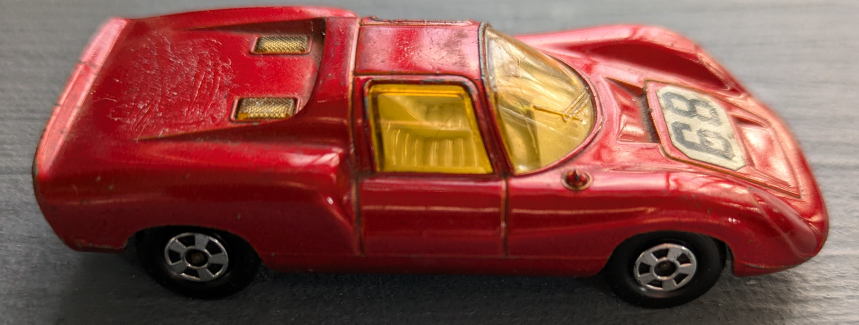 Vintage Matchbox Lesney Porsche 910 Race Car #68 - photo 4