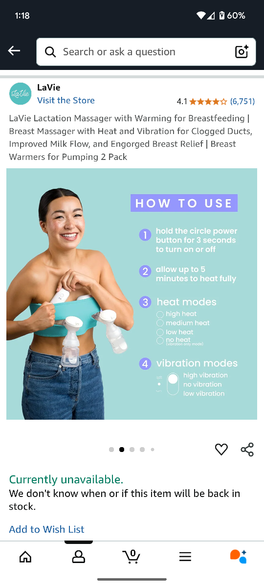 LaVie Lactation Massager 2-Pack - photo 3