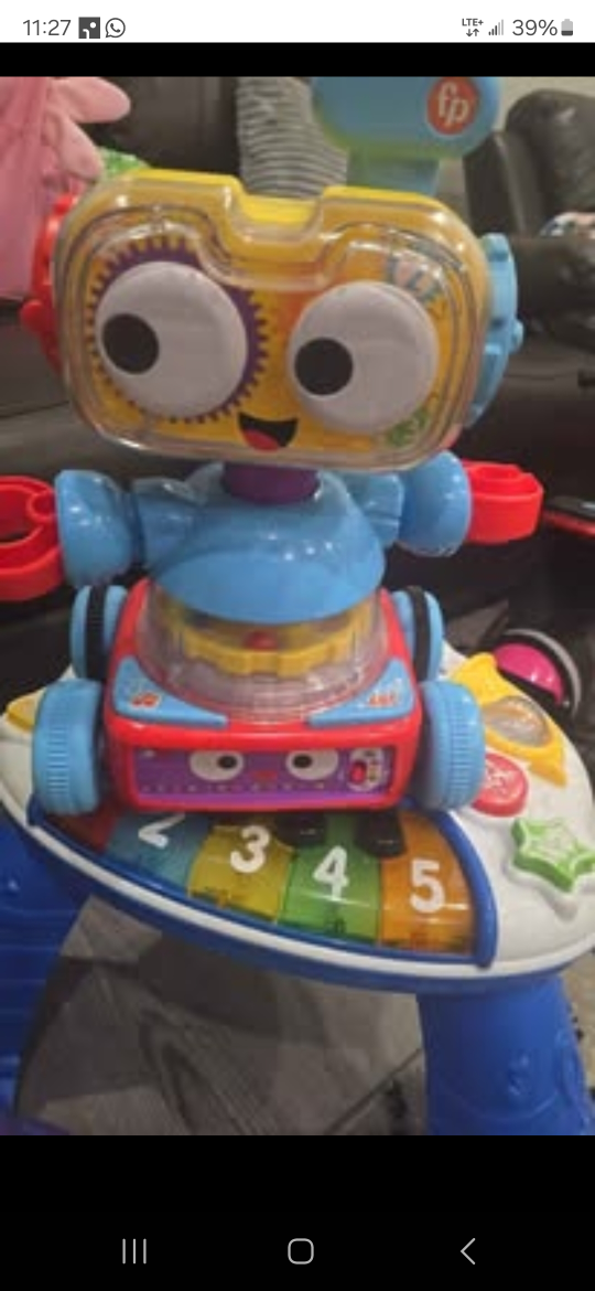 MOVING SALE - KIDS ROBOT AND TABLE - photo 2
