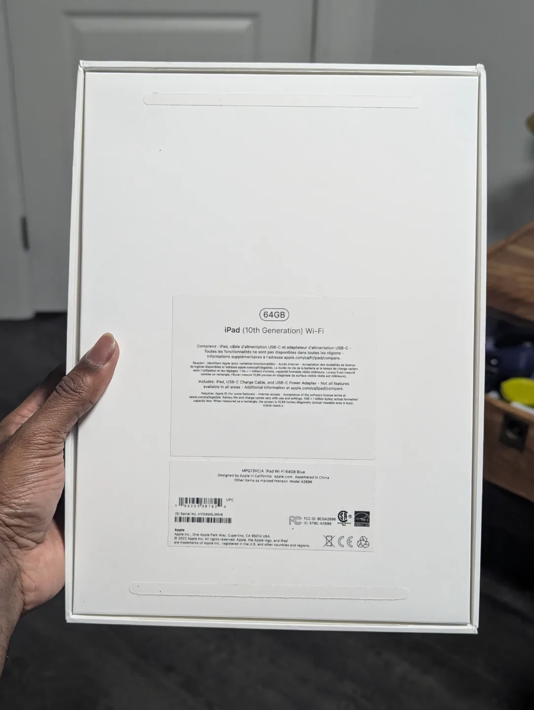 BNIB iPad 10th gen WiFi 64gb - blue image indicator(3)