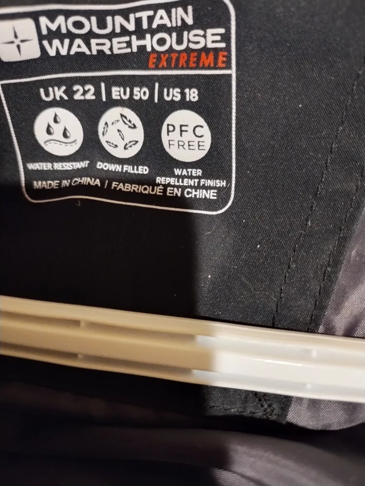 Mountain Warehouse Extreme Women's Short Down Jacket - Size 18 image indicator(3)