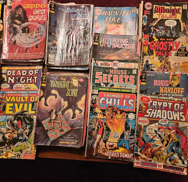 Collection of Vintage Horror and Sci-Fi Comics image indicator(2)