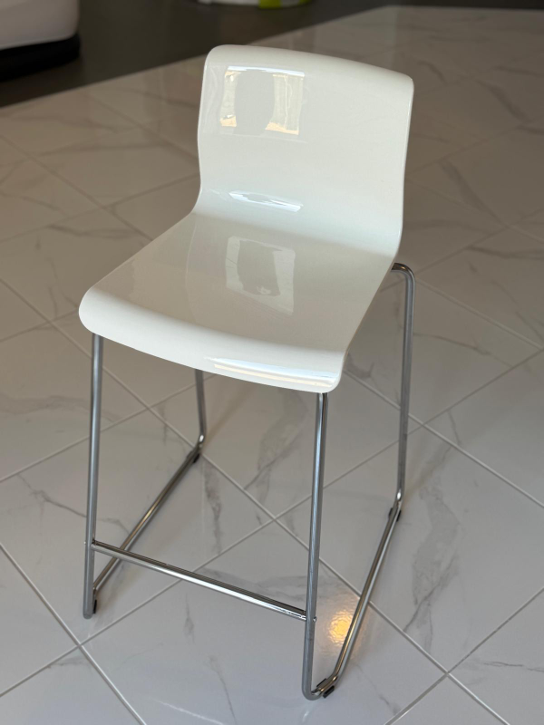 IKEA GLENN Bar Stool White - 4 stools