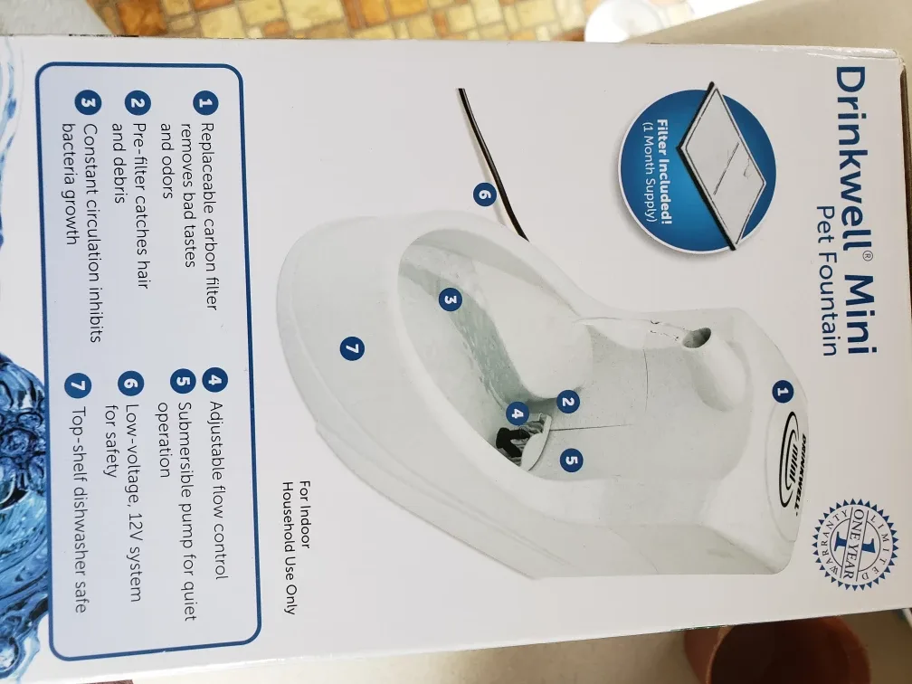 Cat/Dog drinking fountain image indicator(2)