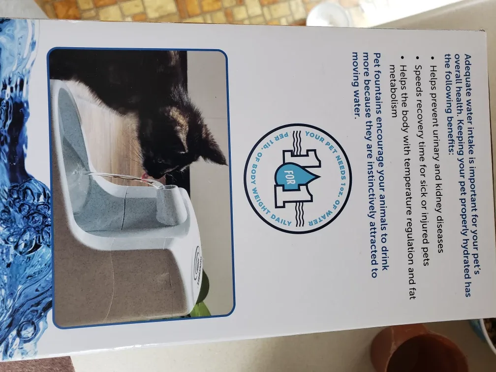 Cat/Dog drinking fountain image indicator(4)