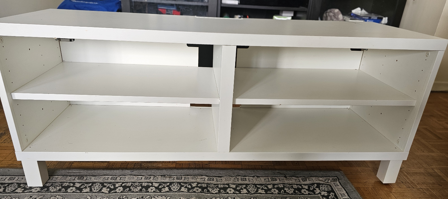 White Media Console - photo 2