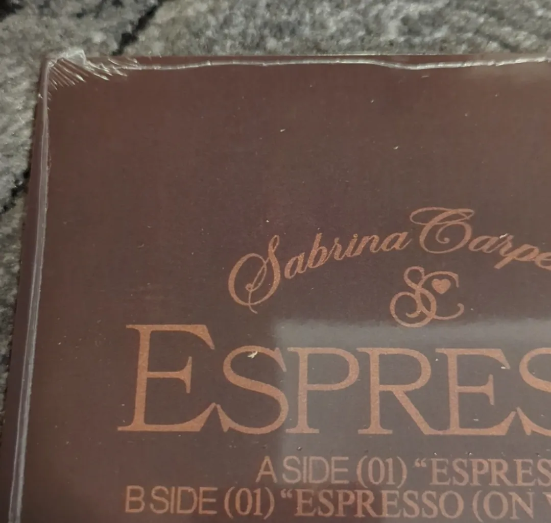 Sabrina Carpenter Espresso -Brown 7 inch Vinyl new image indicator(8)