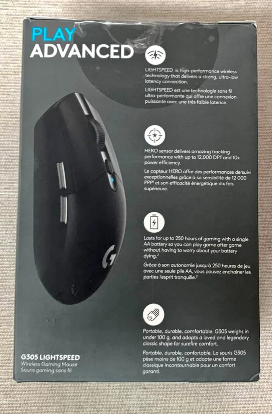 Logitech G305 Lightspeed Wireless Gaming Mouse thumbnail