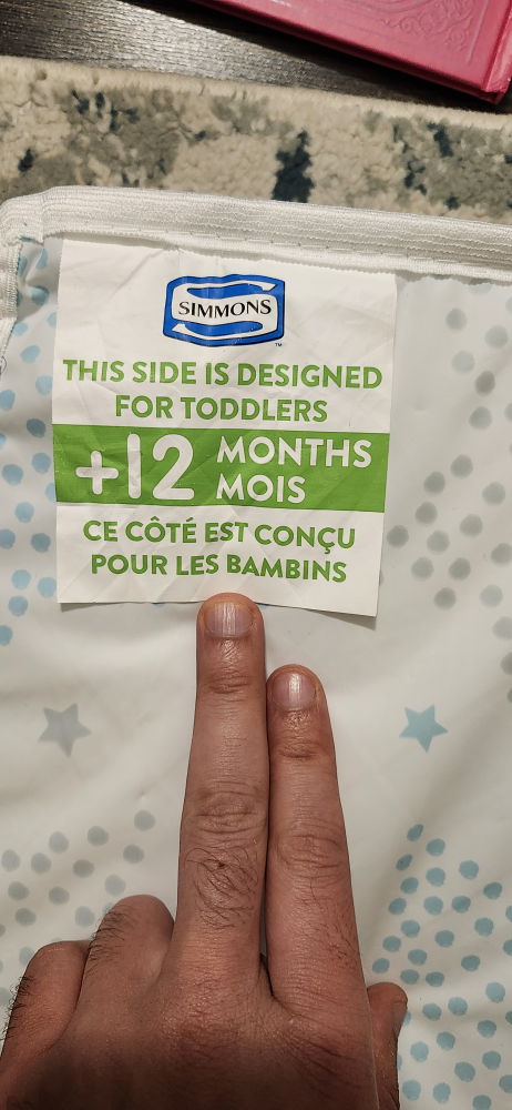 Simmons Baby Crib Mattress - Star Print - photo 2