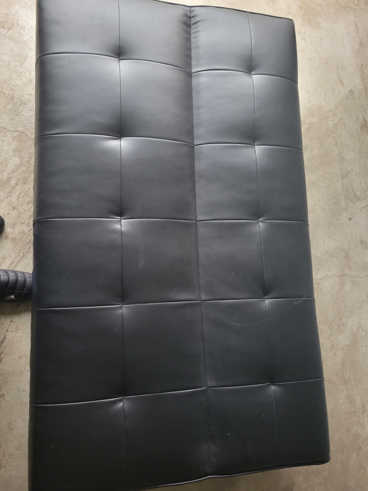 Serta Black Futon Sofa Bed - photo 2
