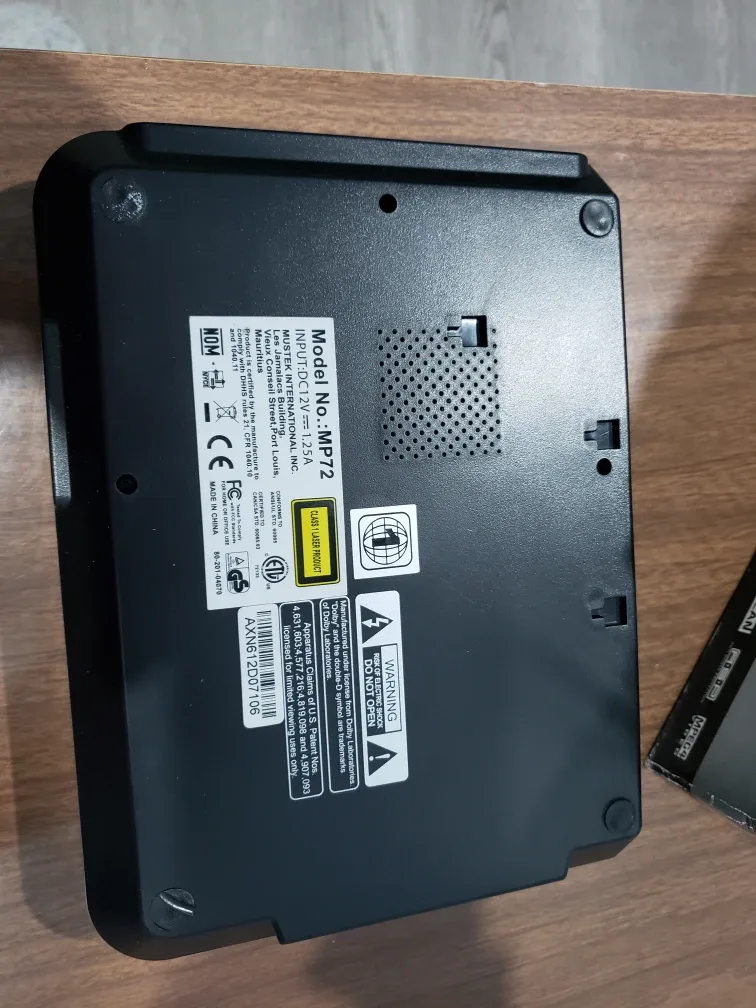 Mustek MP72 Portable DVD Player image indicator(4)