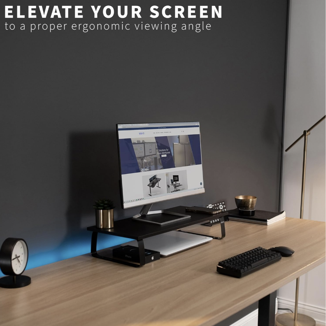 Monitor Riser Stand - Black - photo 3