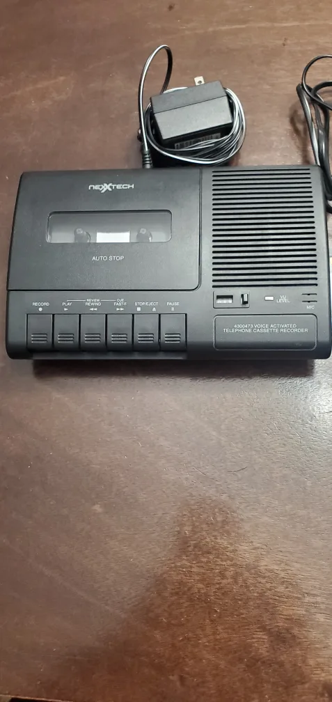 Nextech 43004 73 Voice Activated Telephone Cassette Recorder image indicator(4)
