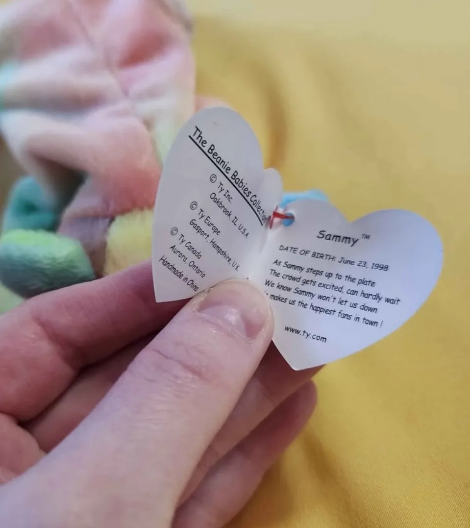 Ty Beanie Baby Sammy the Bear image indicator(5)