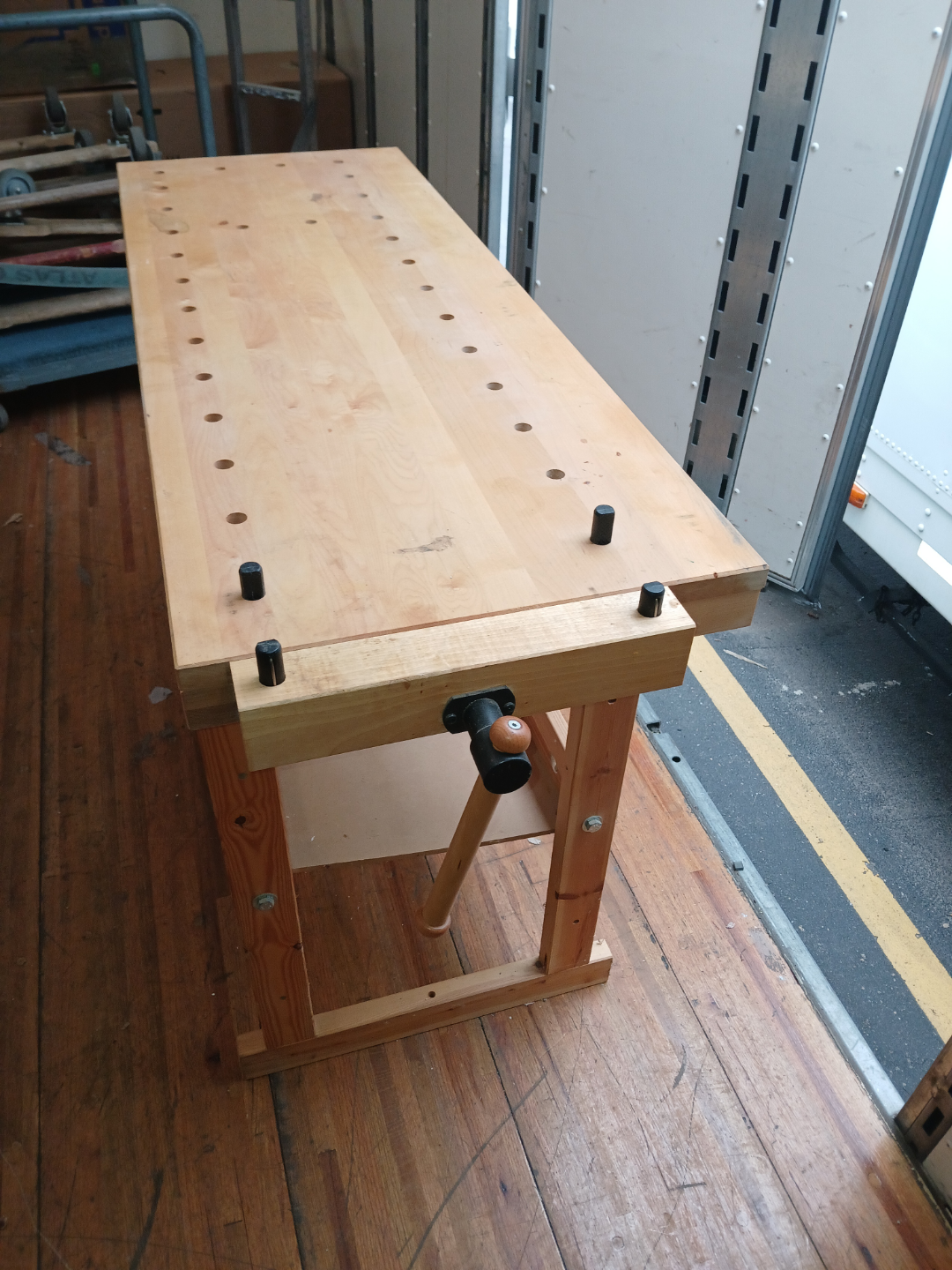 Used Workbench with Vise - photo 4
