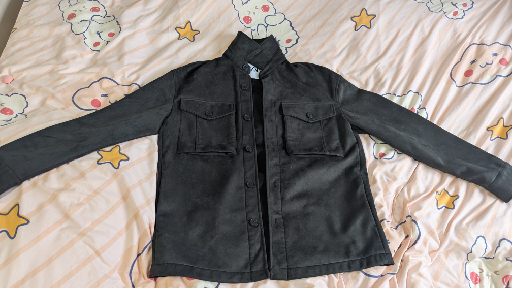 Men's Zara Black Suede Jacket *BRAND NEW*
