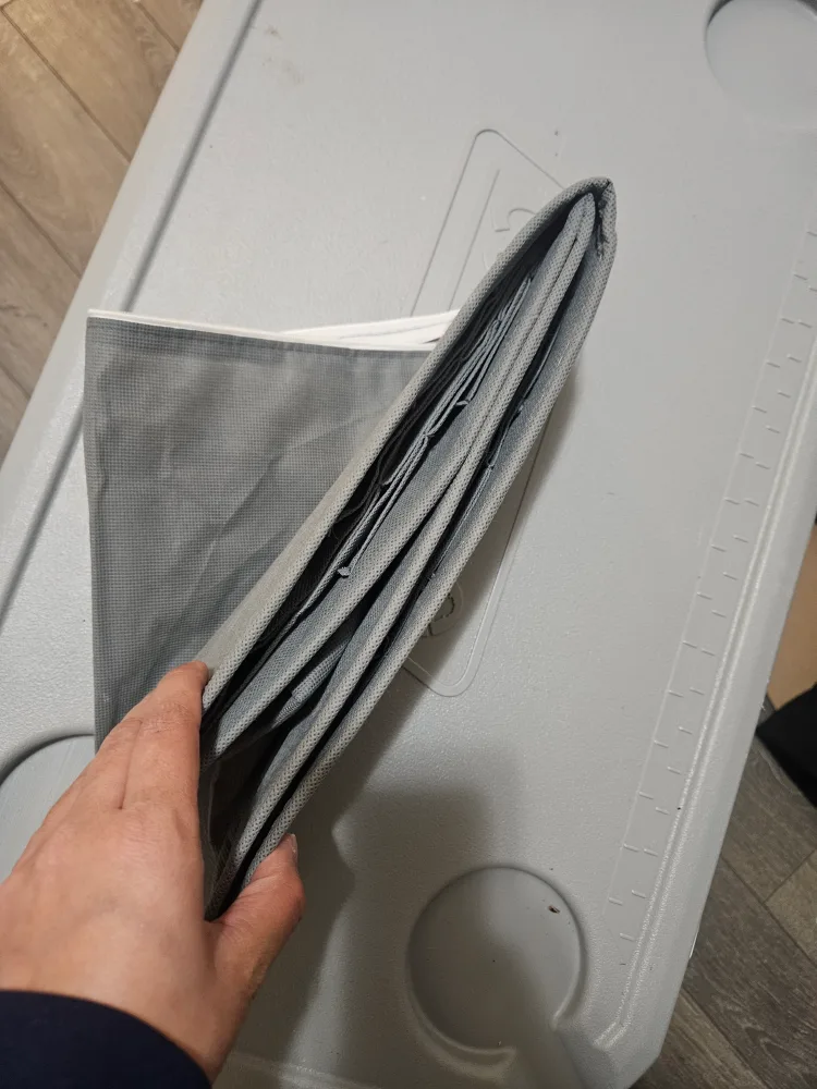 Grey Fabric Drawer Organiser💚 image indicator(3)