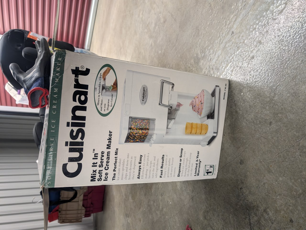 Cuisinart soft ice cream maker