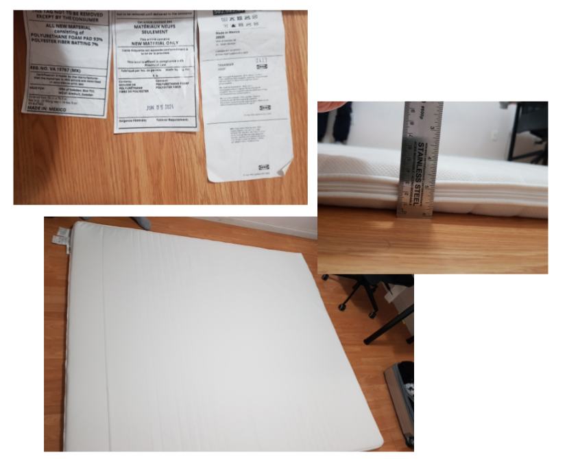 IKEA VYSSA SLÄDA Baby Mattress Pad