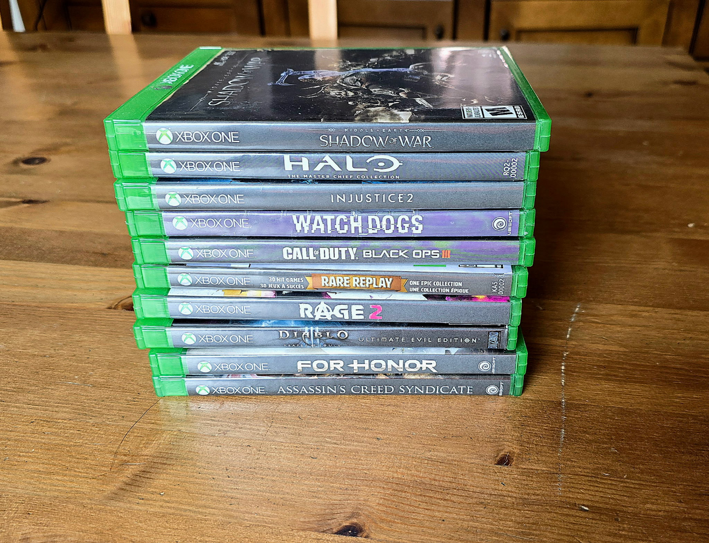 Xbox One X Console with Games and Controllers - photo 5